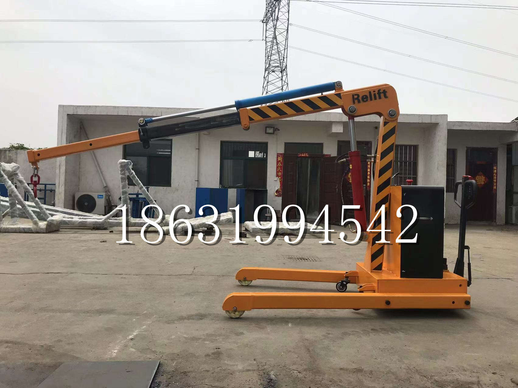 湖西乡久征定做3吨三轮随车吊 农用园林绿化移树吊 平板工程用小吊机