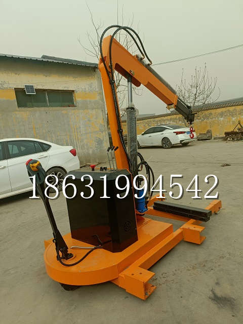 湖西乡自卸车厢随车吊 自制轮式四不像起重机 四驱平板吊 5吨 贵盛